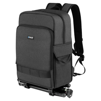 14-инчови раници за фотоапарати, износостойкая двойна чанта през рамо, водоустойчив функционална чанта за фотоапарати Унисекс, улични чанти
