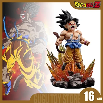 16 см Фигурки Dragon Ball Super Saiyan 4 Аниме Фигурка son Goku Фигурка Модел PVC Статуя Кукла Колекция Бижута Играчки