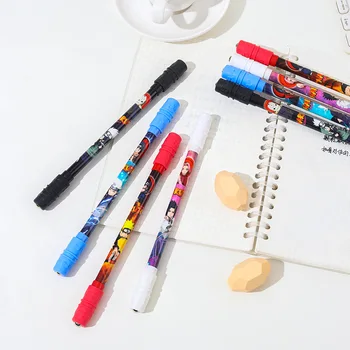 20 Бр. творчески гел химикалки с анимационни герои, подарък дръжка за декомпресия, канцеларски материали на едро