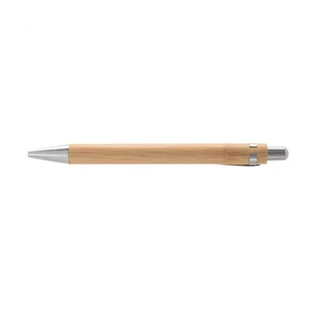 50 бр. Бамбук химикалка химикалка, рекламна химикалка, писалка за защита на околната среда, инструментите за писане