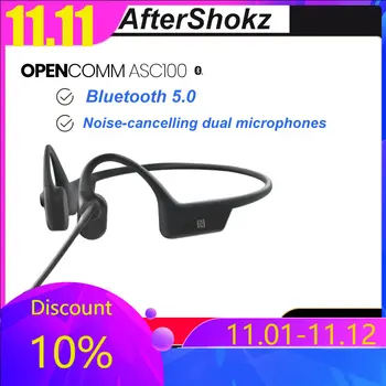 ASC100/ASC 102 Слушалки за повикване чрез Bluetooth с костна проводимост, слушалки за управление на бизнес-слушалки OpenComm