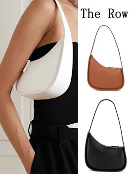 Европа и Съединените Щати чанта half moon дамски от естествена кожа Ken bean, същата кожа, чанта за подмишниците от телешка кожа, нишевый дизайн ок