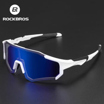 Колоездене Очила ROCKBROS С фотохромными поляризирани лещи, Слънчеви очила с защита UV400, Очила за каране на ски, Риболов, скално Катерене, Колоездене очила