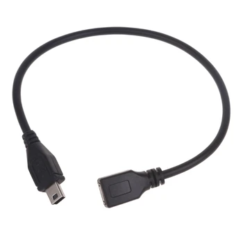Конектор Mini-USB конектор Micro USB адаптер за зареждане, Кабел за синхронизация на данни за автомобилния Регистратор, навигатор