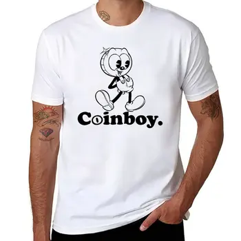 Нова тениска Coinboy MM Tribute, бързосъхнеща тениска, эстетичная облекло, риза с домашен любимец принтом за момчета, мъжки бели тениски