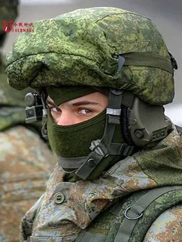 Оригиналната копие на руския тактически шлем 6b47, тренировъчен шлем Small Green Man, идентичен Takov
