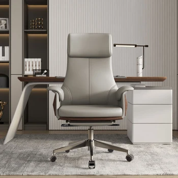 Просто модерна офис стол може да се използва за легнало, дом на въртящи се столове, компютърни столове, удобна и дълго сядане