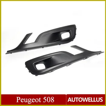 Рамката на капака противотуманной фарове предна броня на колата за Peugeot 508
