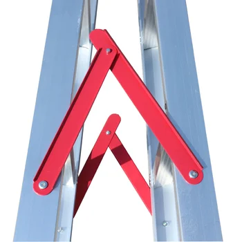 Тежки Сгъваема Стълба от 2 части, Фиксирани метална скоба, алуминиева Съединител за фиксиране на панти на стълбите тип А, аксесоари