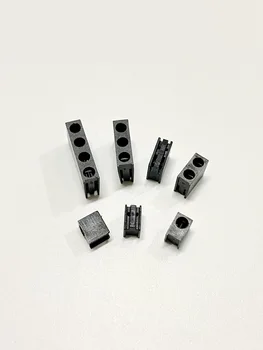 Черен Пластмасов Материал, правоъгълно фиксирана основа, подходящ за 3 мм led притежателя, печатна платка, изолационен скоба под прав ъгъл от 90 °