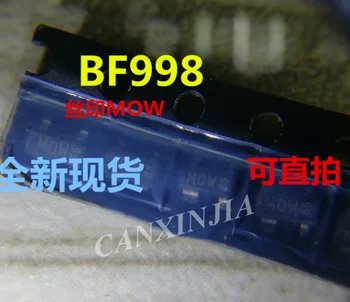 5-50-100 бр./лот, двухзатворный МОП-клиенти RF-усилвател с висока честота на BF998 със сито печат MOW SOT143, нов оригинален в наличност