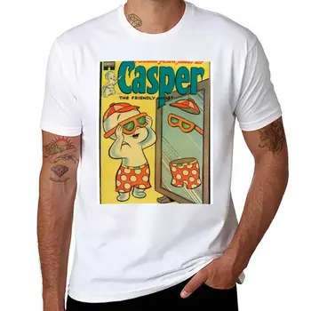 New Casper - реколта тениска с комиксами, летни потници, тениски по поръчка, естетична облекло, облекло в стил хипи, мъжки графични тениски, комплект
