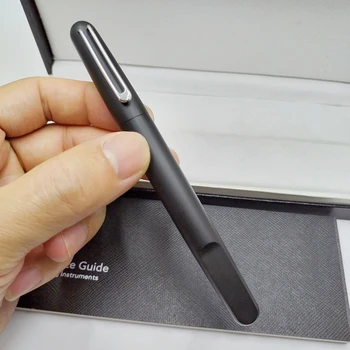 висококачествено матово-черна магнитна химикалка писалка MB Roller, офис консумативи за бизнеса, луксозни гел химикалки серия M