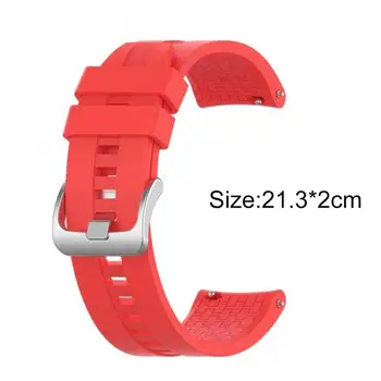 ЛИДЕР В ПРОДАЖБИТЕ!!! 20 мм регулируема водоустойчив силикон каишка за часовник, подходящ за Xiaomi-Mibro Air