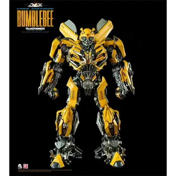 Оригинален Threezero Transformers The Last Knight DlX Автобот Bumblebee В наличност Колекция от Аниме Фигурки Модели Играчки