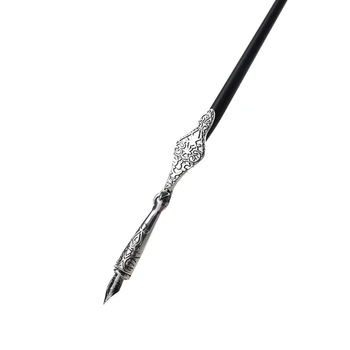 Реколта метална дръжка B95D, антични писалка, подарък за начинаещи, за рисуване в стил арт дизайн