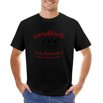 Тениска Sandford Fun Run, тениски оверсайз, тениски за спортните фенове, эстетичная дрехи, мъжки реколта тениски