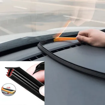 Универсална оборудване запечатване полагане на арматурното табло на автомобила, Шумоизолация За гумени уплътнения за ремонт на колата, предното стъкло на Hyundai Hb20