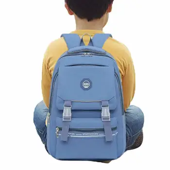 Училищен раница, лека студентски чанта през рамо, Водоустойчива раница С регулируеми плечевыми каишки за комфорт и