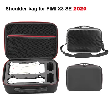 Чанта през рамо за Дрона FIMI SE X8 2020, Калъф за носене, Чанта, Контролер на батерията Дрона, Кутия за съхранение, Водоустойчив защитен Куфар